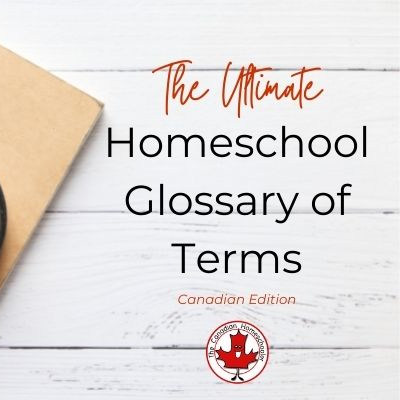 Image of Homeschool Glossary of Terms