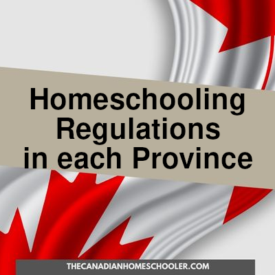 Image of Homeschool Provincial Considerations